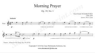 Tchaikovsky : Morning Prayer - Flute