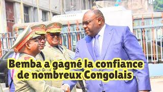 Jean-Pierre Bemba a gagné la confiance de nombreux Congolais en dénonçant l'agression du RDF.