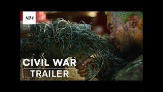 A24 Civil War Official Trailer (2024) - Tonys Movie Reviews