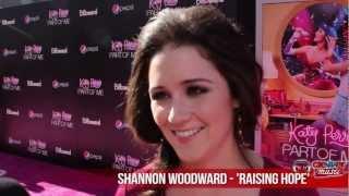 Shannon Woodward Talks Best Friend Katy Perry at Movie Premiere