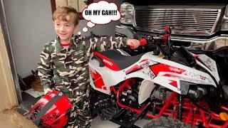 CHRISTMAS SURPRISE! X-PRO 125CC ATV!!!