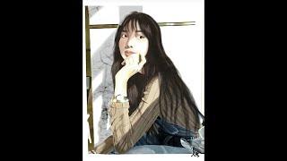 Procreate Lisa人像绘画分享 Time lapse Lisa Portrait in Procreate (My First Painting in Procreate)