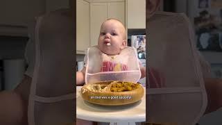 Possibly the cutest way to eat a blueberry  #babyledweaning