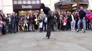 Amazing street breakdance performance