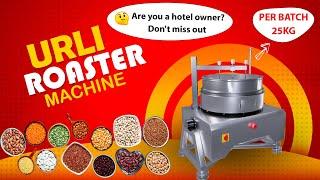 Chandran Steels | Our Magical Urali Roaster Machine for Hotels and Restaurants #trending #kitchen