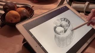 [힐링 스케치]서울 집에서 드로잉 / Drawing at home in Seoul