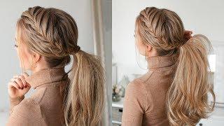 Fishtail French Braid Ponytail | Missy Sue