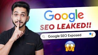 Google BIGGEST ALGORITHM Leaked! 14,000 Ranking Factors EXPOSED!