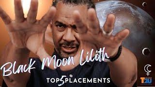Top 5 True Black Moon Lilith Sign Placements in Astrology #Astrology #BlackMoonLilith #Top5 #gut