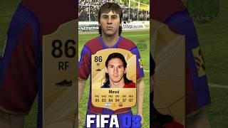  LIONEL MESSI fifa evolution (06-25) #eafc25 #fc25 #fifa #messi #argentina #intermiami