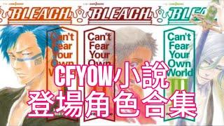 死神Bleach Brave Souls X 官方小說『Can't Fear Your Own World』角色合集