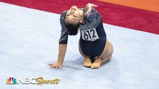 Teenage sensation Leanne Wong claims silver in Worlds all-around with strong floor | NBC Sports