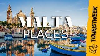 TOP 10 Places to Visit in MALTA 2023 - 4K Malta Travel Vlog Guide