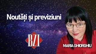 Noutăți și previziuni cu Maria Ghiorghiu la BZI LIVE