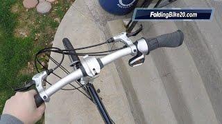 Dahon Mu N360 Folding Bike - Folding and Unfolding (POV)