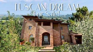 IS THIS YOUR TUSCAN FAIRYTALE? PRESTIGIOUS "LUX" 1000 YEAR OLD VILLA ON 70 HECTARES WITH OLIVES!