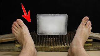 WALKING ON ICE AND BED OF NAILS!!!