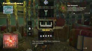 Triple Cannon schematic (Yiga Schematic) : Zelda Tears Of The Kingdom.