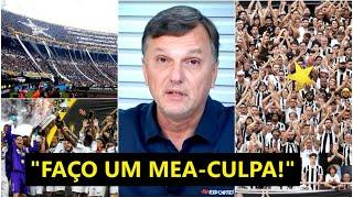 "A torcida do Botafogo TÁ DE PARABÉNS! SENSACIONAL! Eu NÃO IMAGINAVA, mas..." Mauro Cezar É SINCERO!