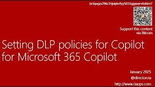 Configuring DLP with Microsoft 365 Copilot