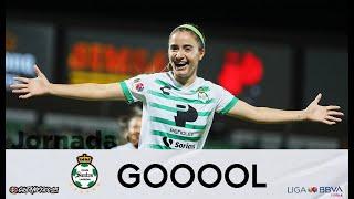 Gol D. Delgado | Santos 1 - 0 Chivas | LigaBBVAMXFemenil | #GritaMéxicoA21 J9