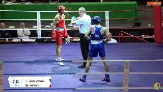 2024 National U18 Championship FINAL 57kg John Harty (Portlaoise) V Martin McDonagh (Avona)