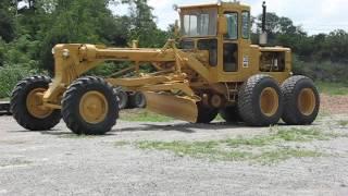 1968 CAT 12F Motor Grader Offered by Ritchason Auctioneers - Heavy Equipment Auction