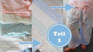 Balihose / Fishermen's Pants aus alten Hemden nähen | Upcycling | Recycling | DIY | Patchwork