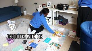 Office CLEAN WITH ME and DECLUTTER WITH ME