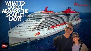 Our First Cruise with Virgin Voyages! Scarlet Lady Walkthrough, Review and What to Expect in 2025!