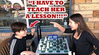 12 Year Old Prodigy Makes WFM Alessia RAGE! Feisty Forest vs WFM Alessia