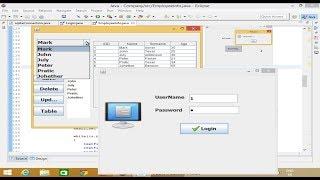 How to Create a Simple Login Form Using Java Swing GUI (Windows Builder)