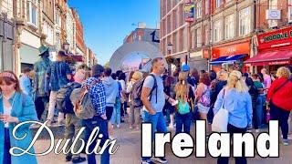 Dublin, Ireland 2024  |4K walking tour of Dublin city centre, UHD 60FPS