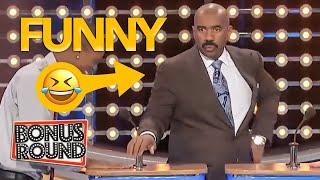 Funniest Answers With Steve Harvey At The Podium