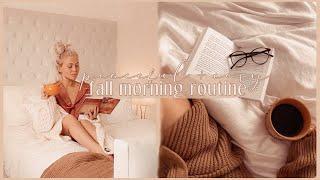 FALL MORNING ROUTINE | a cosy, peaceful, relaxing morning 