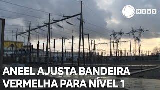 Bandeira vermelha na conta de luz passa a ser nível 1; entenda