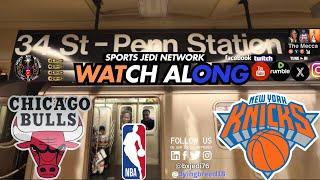 New York Knicks Vs. Chicago Bulls LIVE STREAM COME WATCH ALONG AND REACT WITH US!