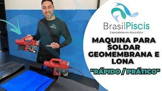 Maquina de solda de Geomembrana Brasil Piscis - video 33