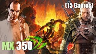 Nvidia Geforce MX350 Laptop Test in 15 Games