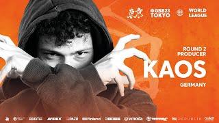 Kaos  | GRAND BEATBOX BATTLE 2023: WORLD LEAGUE | Producer Showcase Round 2