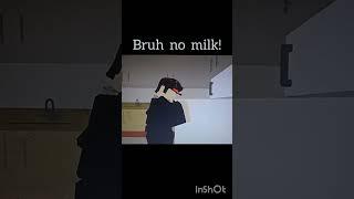 When there's no milk? |Roblox animation| #short #shorts #roblox #df1