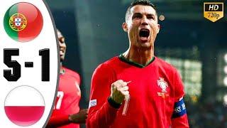 Portugal vs Poland 5-1- All Goals & Highlights - 2024