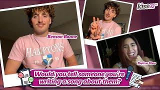 Who did Benson Boone write a song for? | #Kiss92