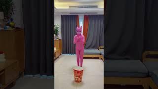 jumping into a popcorn bucket loop