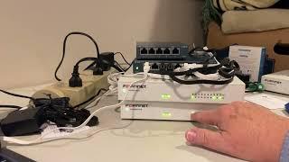 Fortinet Fortigate Firewall Training - Ha Failover By Simulated Network Cabling Fault