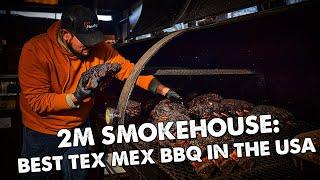 Best TEX MEX BBQ in the USA - 2M Smokehouse in San Antonio Texas got it!