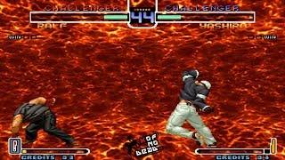 Ralf Galactica Phantom vs Armageddon Orochi Yashiro KOF 2002