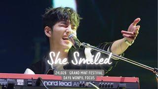 [4K] 241026 GMF 그녀가 웃었다 She Smiled - DAY6 원필 Focus