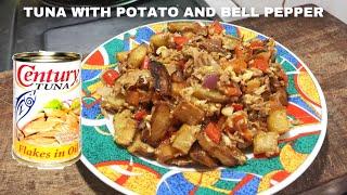 TUNA WITH POTATO AND BELL PEPPER