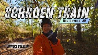 SCHROEN TRAIN, one of Bentonville's original trails!